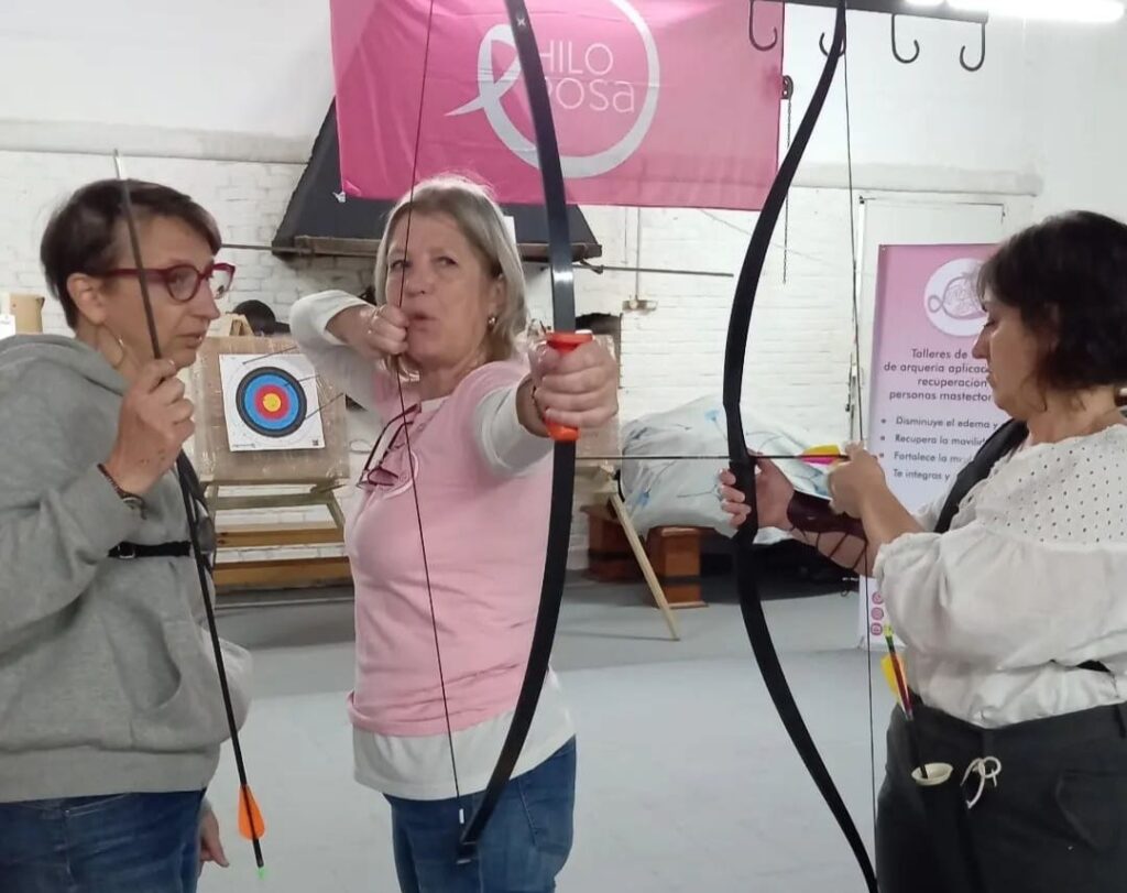 Programa Flechas de vida, recuperación a través del tiro con arco