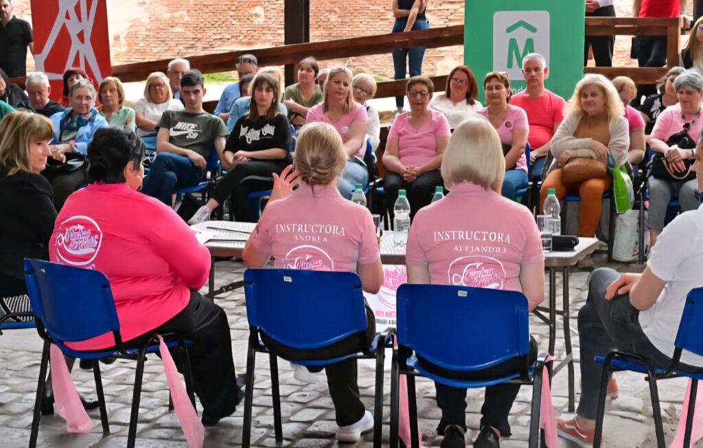 Flechas de vida, programa de rehabilitación de tiro con arco para mujeres operadas de cáncer de mama con linfedema.
