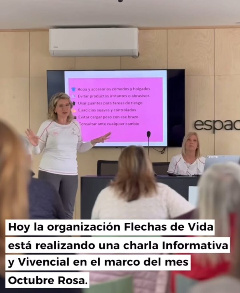 Taller de capacitación online del programa Flechas de vida.